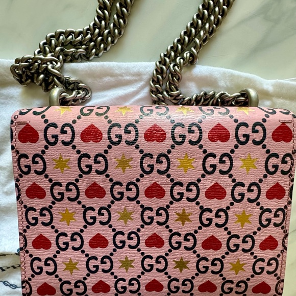 Limited Edition Gucci Heart Dionysus Bag with Prada Dustbag - Picture 9 of 10
